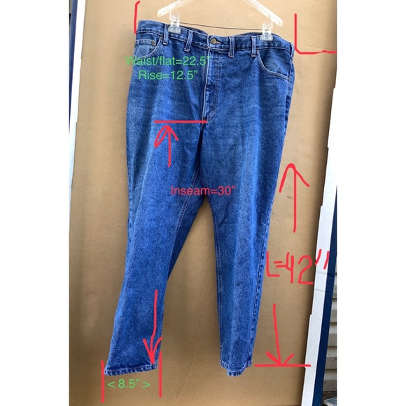 VGC. MENS CARHARTT DENIM JEANS. - Picture 4 of 10